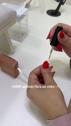 #asmr #fibradevidro #nailsasmr 