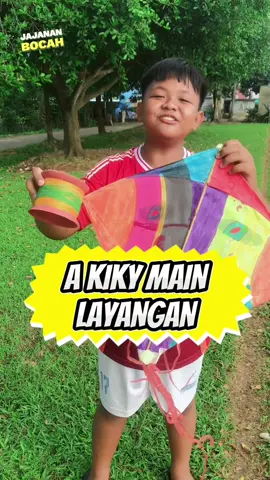 A KIKY MAIN LAYANGAN 🥳 #layangan #mainlayangan #layanganputus #layanglayang #layanganviral 
