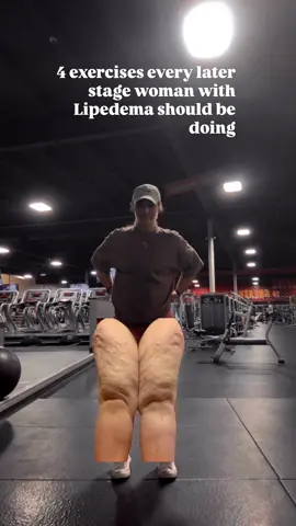 These 4 movement pairs are designed for Lipedema—whether you’re in later stages focusing on drainage or early stages building strength. 🤍 🔹 Supine Ankle Pumps → Flex and point feet to move fluid from the lower legs. 🔹 Standing Calf Pumps → Gently lift heels to activate the calf pump. 🔹 Lymphatic Reach & Pull → Draw knees in and sweep arms out to open chest and hip pathways. 🔹 March with Arm Circles → Controlled marching with arm circles boosts lymph in the shoulders and groin. 🔹 Supine Hip Opener Lifts → Open and close legs while lying down to stimulate hip and inner thigh flow. 🔹 Airplane Tilts → Stand tall, tilt side to side while lifting legs for outer hip activation. 🔹 Deep Belly Breathing → Slow breaths into the belly to calm the nervous system and activate drainage. 🔹 Standing Pelvic Tilts → Gently tilt the pelvis to engage the core and support lower belly flow. ✨ Reminder: If you’re in the later stages, your range of motion might be limited—and that’s okay. You’re not aiming for perfection. Just showing up for your body and supporting lymph flow is enough. And if you’re ready for the full plan, I built my Lipedema Workout Guide & Conservative Care Blueprint to meet you at every stage and every phase of exercise. 💪🏻 If you’re ready to take your life back with Lipedema, check out my Blueprint linked in my bio - helping so many women with Lipedema finally reduce the inflammation, improve lymphatic flow and feel in control! 🙌#lipedema #lipedemalegs #lipedemafighter #lipedemafitness #lipedemamovementandfitness 