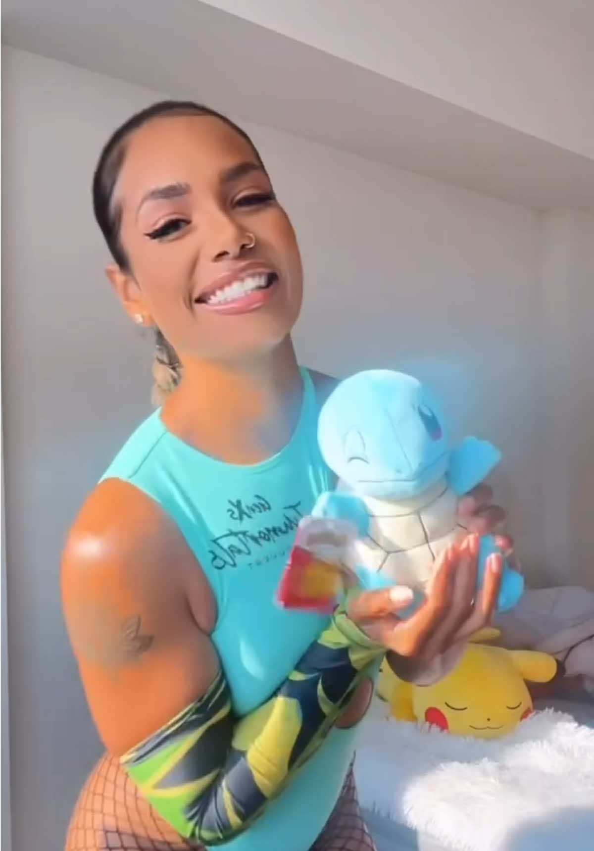 Take your child to work day #jouvert #dj #caribbean #miamibeach #pokemon 