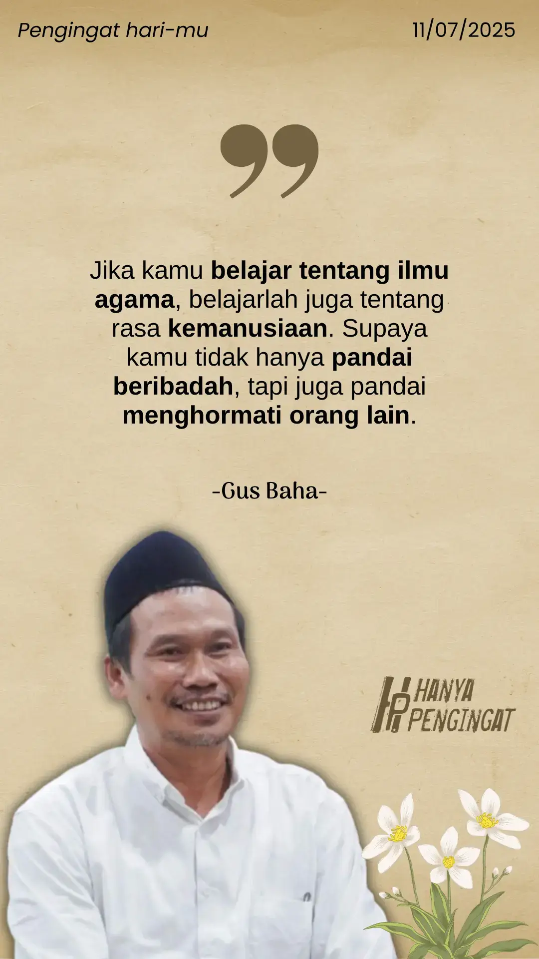 #gusbaha #reminder #quotesislamic #quotesislam #storyislami #foryou #foryoupage #fyp #lewatberanda 