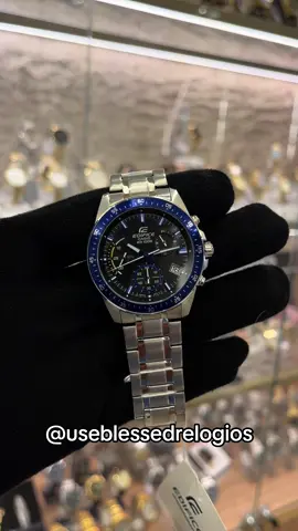 Relógio Casio Edifice • Caixa em aço inoxidável  • a prova d’água 50M • garantia de 1 ano  #relojeria #relogio #casio #relogiomasculino #toritama #toritamacapitaldojeans 