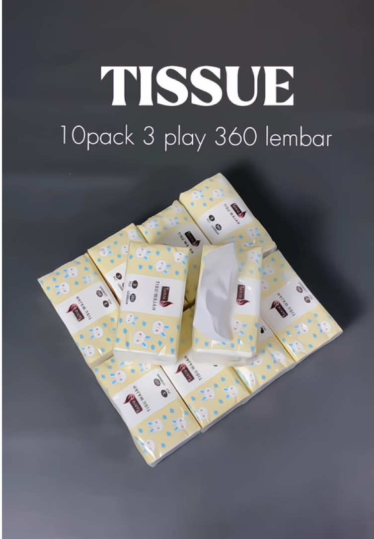 Seller nya ga rugi apa ya jual tissue 10pack isi banyakk poll dengan harga semurah ini 😭 #fyp #tissuemurah #tissueisibanyak #tissuewajah #tissueserbaguna 