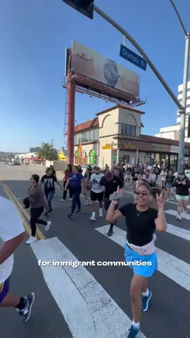Cafecito run brought us all together this weekend to support immigrant families being impacted by ice raids. Funds will support Órale’s Rapid Response Team. 🤍@SIDOH CAFE #Running #runningcommunity #losangeles #latina #latinarunner #runclub #immigrantrights #oaxacali Floreciendo en Movimiento by Leyla