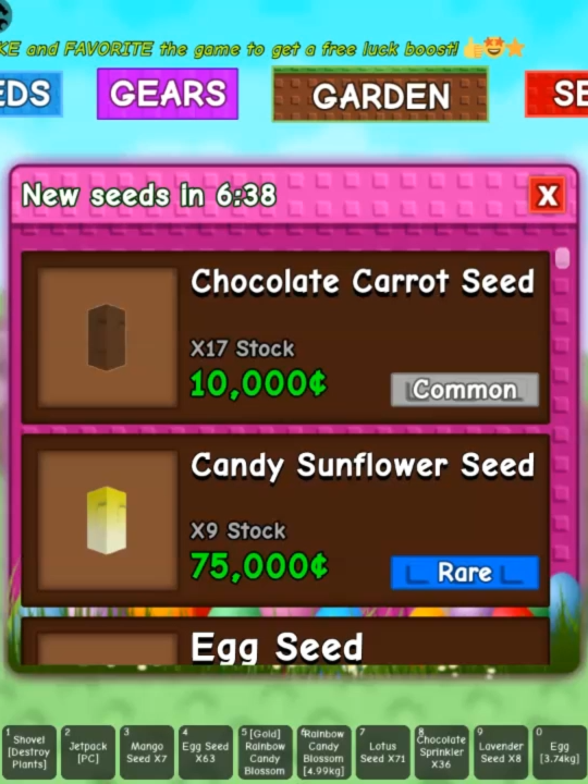 grow a garden modded🤑🤑🤑🤑#foryou #makethisviral #me #roblox #growagarden #robloxfyp #candyblossom #fyp