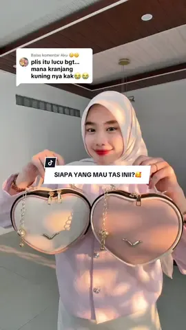 Membalas @Aku 🤫🤫 Lucuu kaann😝, pantengin terus live MinKa supaya ga ketinggalan launching produk terbarubya🥰✨  #new #comingsoon #taslucu #promospecial #promotiktok #belilokal #haruka #fyp #foryoupage #tasbaruharuka 