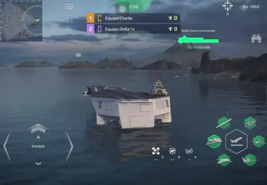 #gostcommander #portaaviones🇺🇲 #CVA #gaming #modernwarship  Le estaba dando lo mejor pero perdimos 