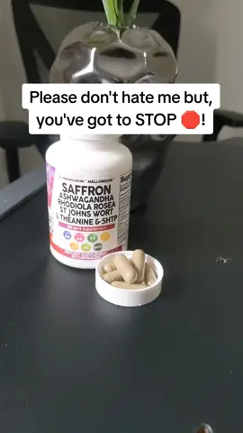 Girrrrrrrrl, these have stress relief, mood regulation, and better sleep all blended together into one supplement!!!! And you'll want to get these while they are on sale don't sleep on this deal!  🤪. #StressRelief #mellomood  #moodsupport   #WellnessTok  #SupplementsThatWork  #MoodSupport  #AnxietyRelief  #NaturalRemedies  #StressRelief  #TikTokMadeMeBuyIt  #dealsforyoudays  #tiktokshopsummerturnup  #SuperBrandDay  saffron supplement mood support natural stress relief women’s health men's health adaptogen blend ashwagandha ginkgo biloba 5-HTP L-theanine St. John’s Wort Rhodiola hormone balance sleep support anxiety support burnout recovery energy booster nootropic all-in-one capsule #WomensWellness  #MensWellness  wellness for women wellness for men natural calm nervous system support serotonin boost TikTok supplement clean ingredients hormone wellness TikTok Shop bestsellers feel like yourself again stress relief  how to stop being stressed out how to stop stressing out  how to stop crashing out stress relief supplements for black women mental clarity  mental clarity supplements black women  stress relief black women  easy low stress  best supplements for high stress best stress relief supplements for women best stress relief supplements for men saffron  ht5p Ltheanine anxiety and stress relief low stress job chill pills  everyday stress relief review  stress relief supplements that work  relax  how to relax  how to be more relaxed  good stress relief supplements  How to relieve stress how to be in a better mood  calm down  calm down song how to improve mood  improve focus better focus  improved mental clarity  how to de-stress properly  #CleanNutraNewArrivals #TikTokShopNewArrivals #CleanNutraNewArrivals  Burnout recovery  Prevent burnout  Why am I so tired  Why am I so moody  Why am I always in a bad mood  How can I sleep better