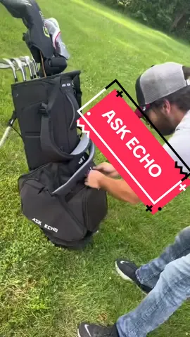 This Echo Golf bag is clean, lightweight, and built for real players. Perfect balance of style and function—check it out in the link below.#askecho #golf #golfbag #golfer