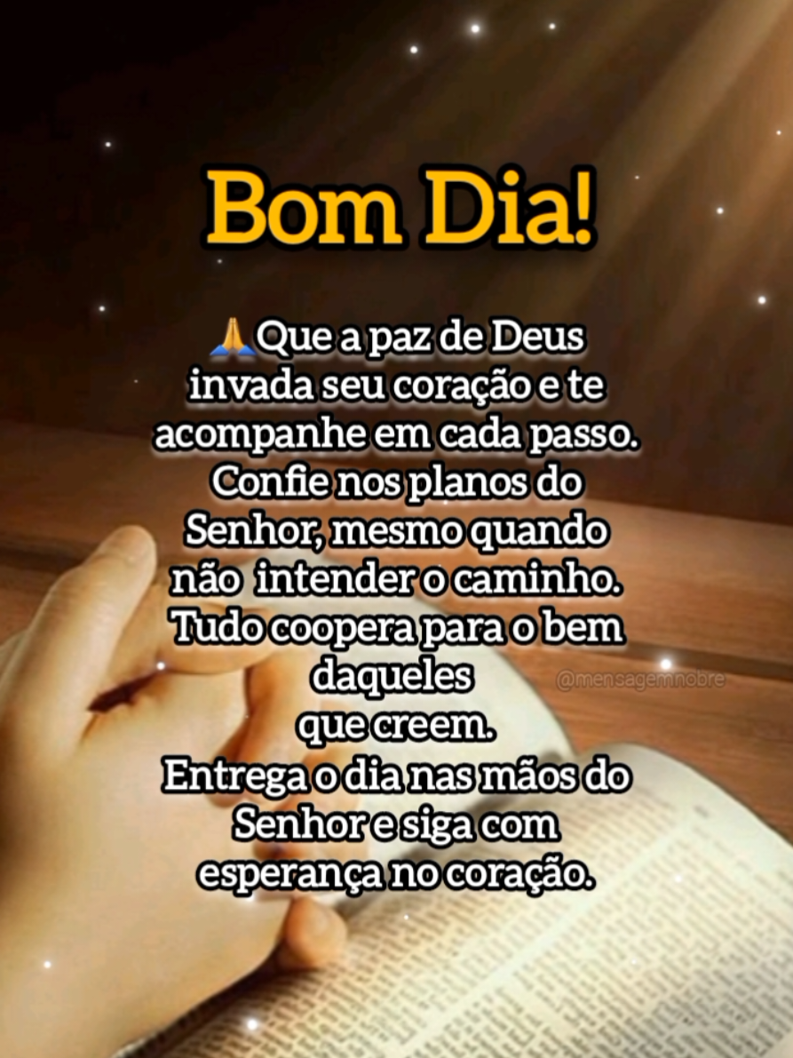 Bom dia. #bomdia  #fé  #bomdiacomdeus  #mensagemdebomdia  #statusvideo  #mensagem  #statusdodia  #palavradehoje  #whatsappstatus 