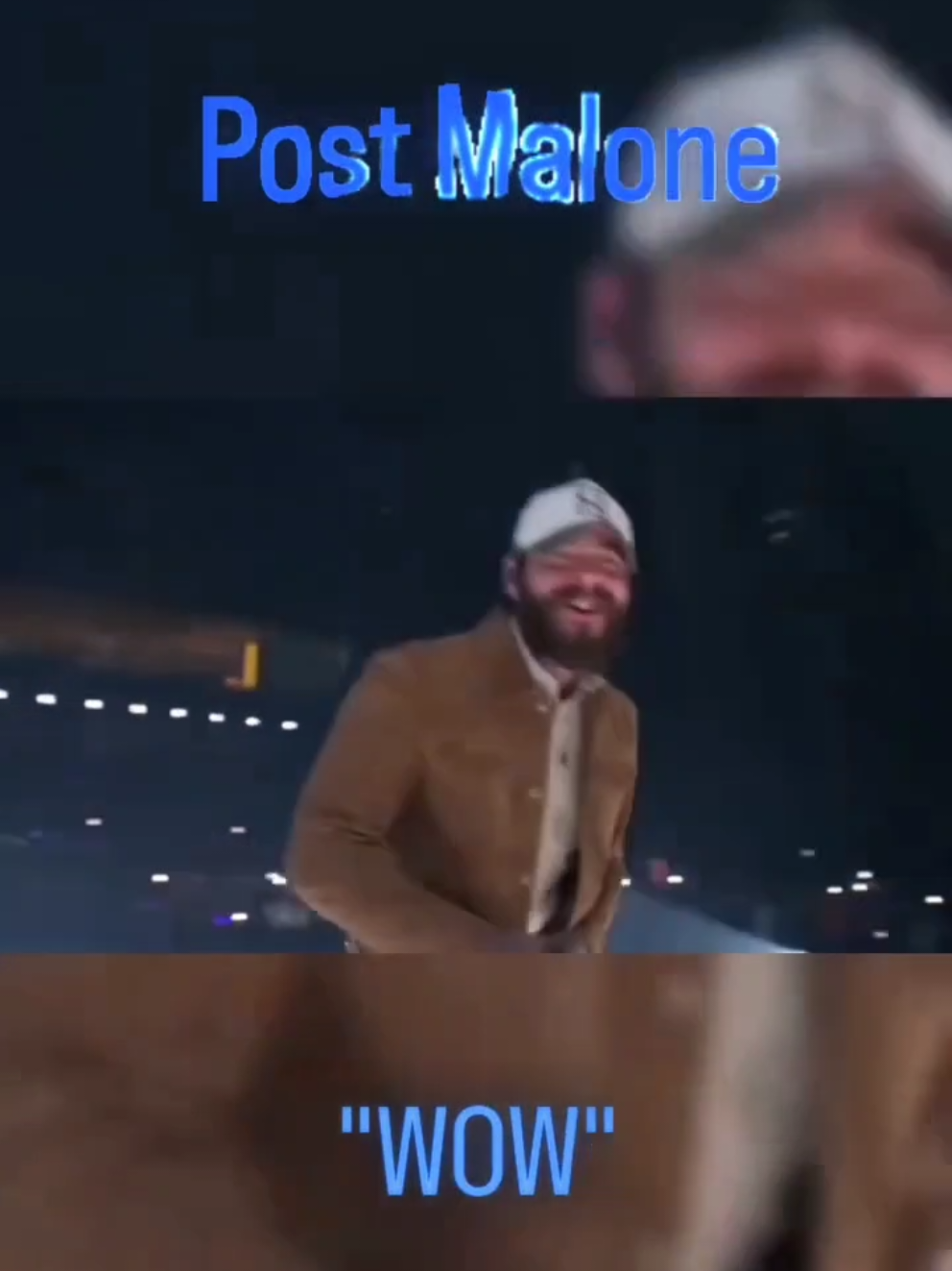 💙🎵🎤 Post Malone performs 