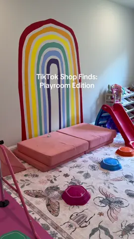 All the things in my daughters playroom that I got on TikTok Shop #playroom #toys #toddlertoys #toyrotation #toddlerbirthday #twinmom #toddlermom 