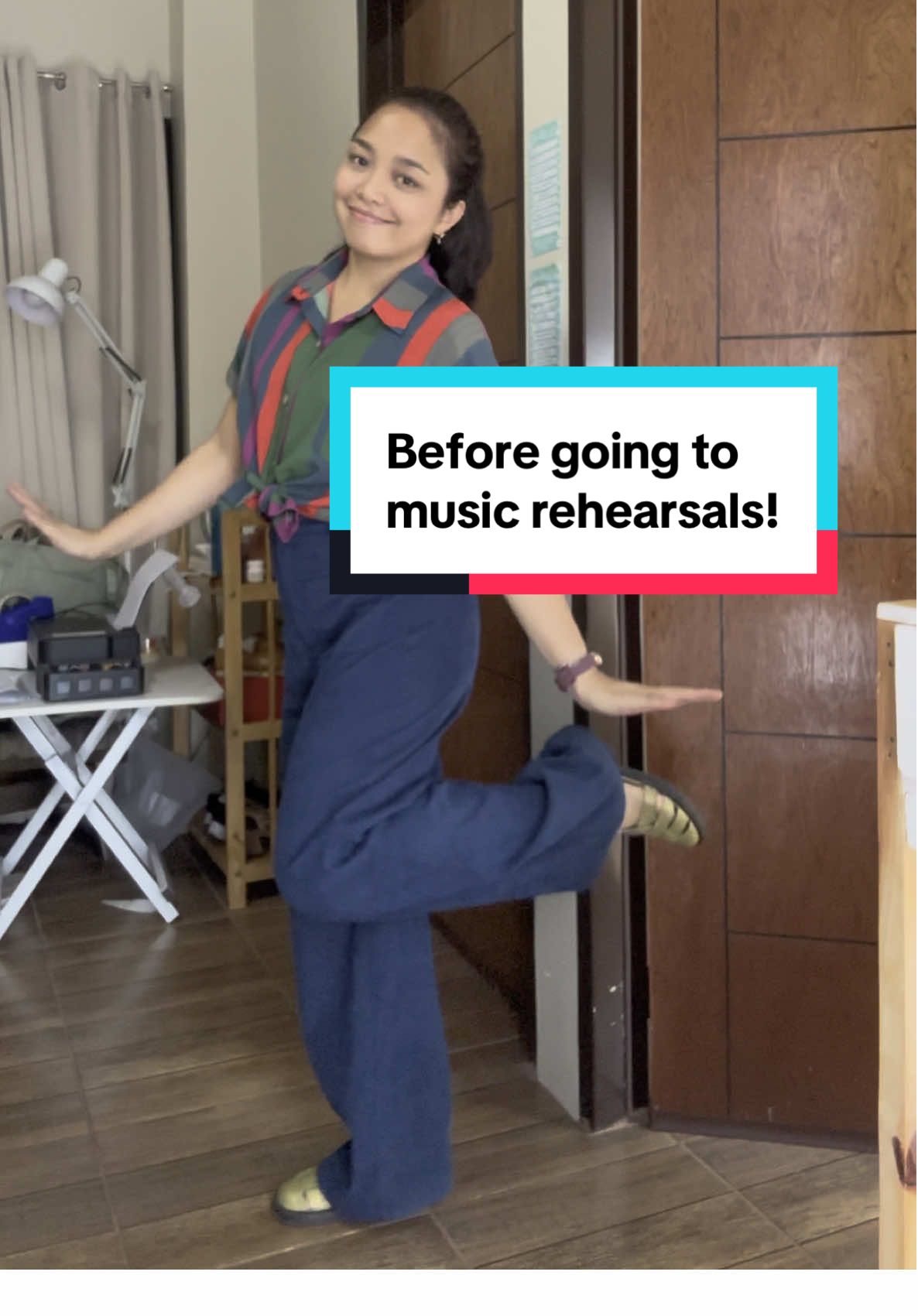 DI PALA NAPOST DITO Late post nuninuni —— First day of “classes” yesterday. 🎭 We can’t take videos and photos during the actual process, so here’s a short clip of me before going to our rehearsal venue (saying my heart was exploding is an understatement). My dad told me to enjoy the journey, and I know everything’s going to fly by so fast, which is why I’ll do my best to document what I can (if my brain can handle it), at siempre for the memories din.  I was thinking of how sir @floyquintos would’ve been so excited for me, since he was a huge fan of Sondheim. On my way to Makati, I saw a jeepney with the word GRACE at the top of the windshield. I had a great day. 🫶🥹 #intothewoodsph 