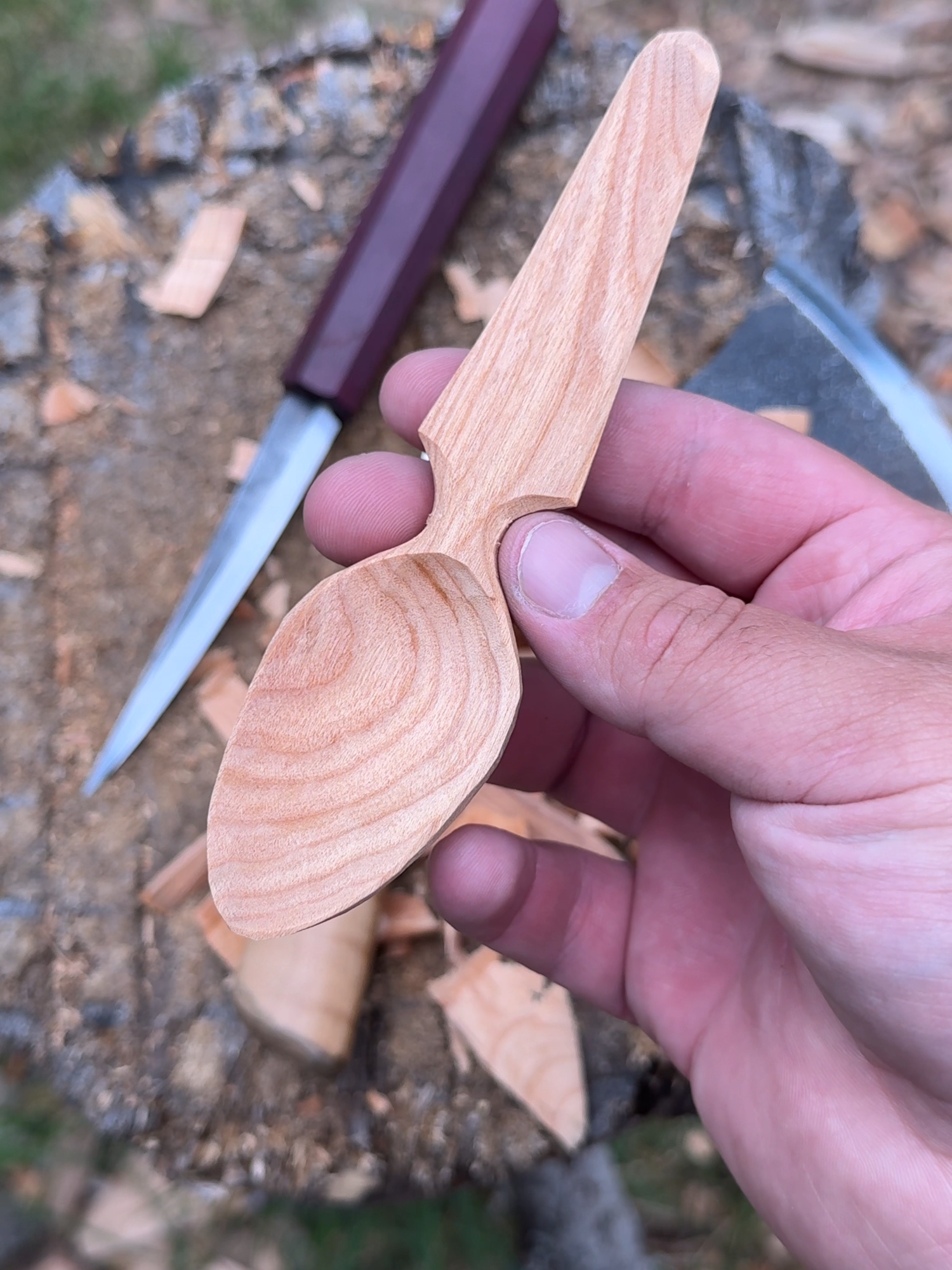 Spoon is the spice of life. #spooncarving #asmr #bushcraft