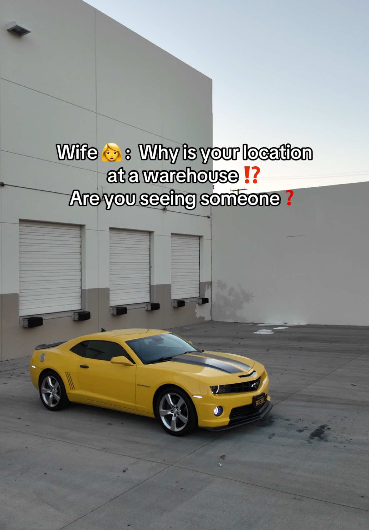 True story haha  #storytime  #cartokhub  #cheatinghusband  #loyalhusband  #toxicrelationship  #justkiddingrelax  #happycouple  #musclecarsoftiktok  #carsoftiktok  #camaro  #5thgencamaro  #bumblebee  #nicecar  #classiccar  #hotwheels  #toycar  #chevrolet  #fyyp 