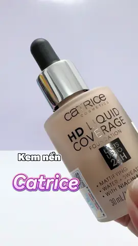 Kem nền kiềm dầu Catrice #xuhuong #katakim #catrice 