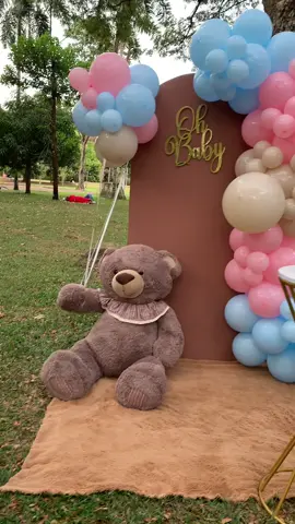 ¡Una linda revelación llena de amor y mucha felicidad 🩷✨💙! #fyppppppppppppppppppppppp ##decoracionesglobos #babyshower #revelacion_de_genero💙💗 #reveal #emprendimiento #babylove 