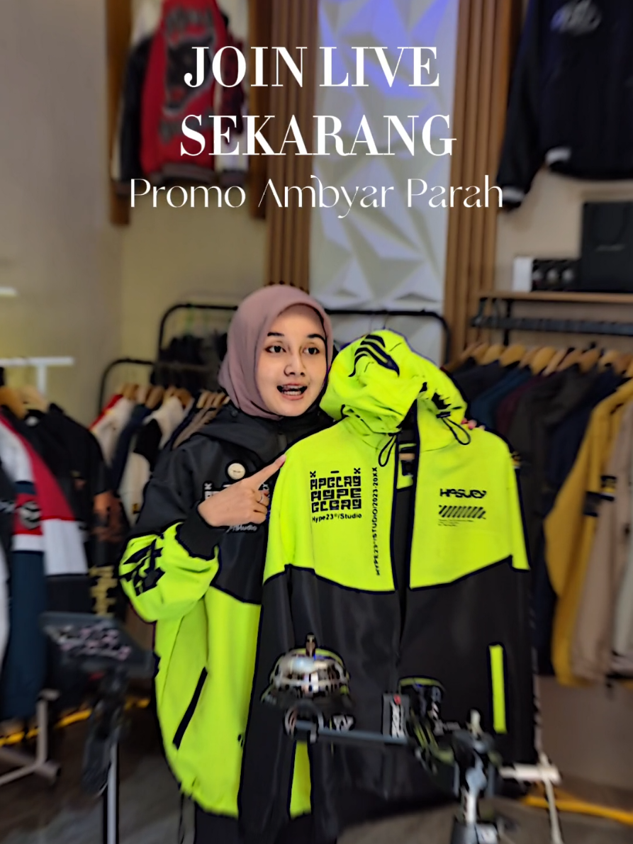 buruan join live kita gays promo diskon ambyar jaket outdoor waterproof anti air anti angin modelan parka bakal banting harga parah #joinlive  #livetiktokshop  #jaketoutdoor  #jaketwaterproof 