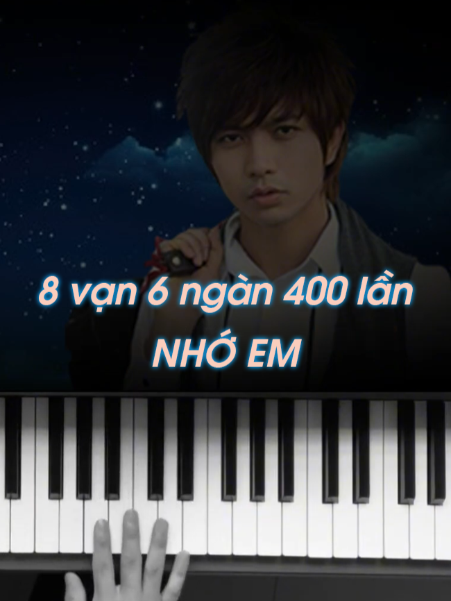 🧮[Cảm âm] 8 Vạn 6 Ngàn 400 Lần Nhớ Em | Tone Am – Khi nỗi nhớ cũng... có số liệu cụ thể 🎹💘  Bạn từng nhớ ai đến mức muốn... mang máy tính ra bấm chưa? Không cần phải giỏi toán, chỉ cần biết chơi piano theo bản cảm âm tone Am này là bạn đã có thể “nhớ em” đúng từng nốt, từng phím, và đúng 86.400 lần/ngày như Tim đã nói! 😭 #TDKPiano #8van6ngan400lannhoem #86400lannhoem #nhactamtrang #tutorial #huongdancamam #camam #Tim #timcatvu #piano #pianocover
