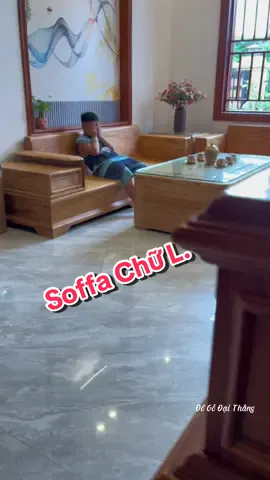 •Soffa góc chữ L siêu đẹp. #dogodaithang #sofadaithang #soffa #ghesofa #sofaphongkhach 