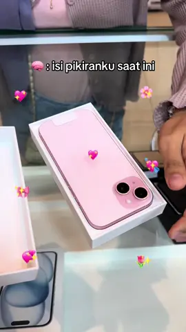 Semoga bisa ke beli🤲🏻 ~Promo cuma 11jtan iphone 15 128gb pink new resmi iBox ~Gratis kepala charger original, anti gores kaca dan casing ~Bisa cicilan tanpa DP Cicilan mulai 700rban ~Bisa tukar tambah Nama toko: Ali Store  📍Tangcity mall, lantai LG blok A27 #iphone #iphone15pink #CapCut 