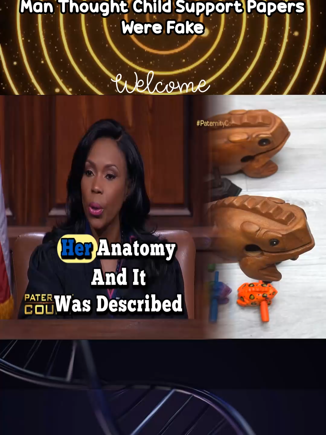 Man Thought Child Support Papers Were Fake - Part 04 #court #courtroomdrama #trialwatch #legaltiktokviral #courtroom #judge