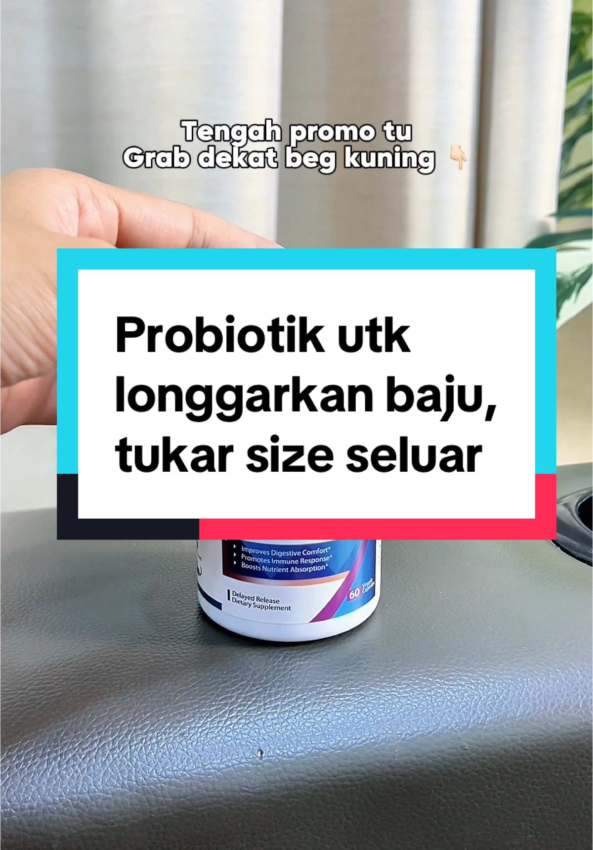 Eh sedar2 baju dah longgar #probiotics #probiotic #prebiotics #probioticprebiotic 