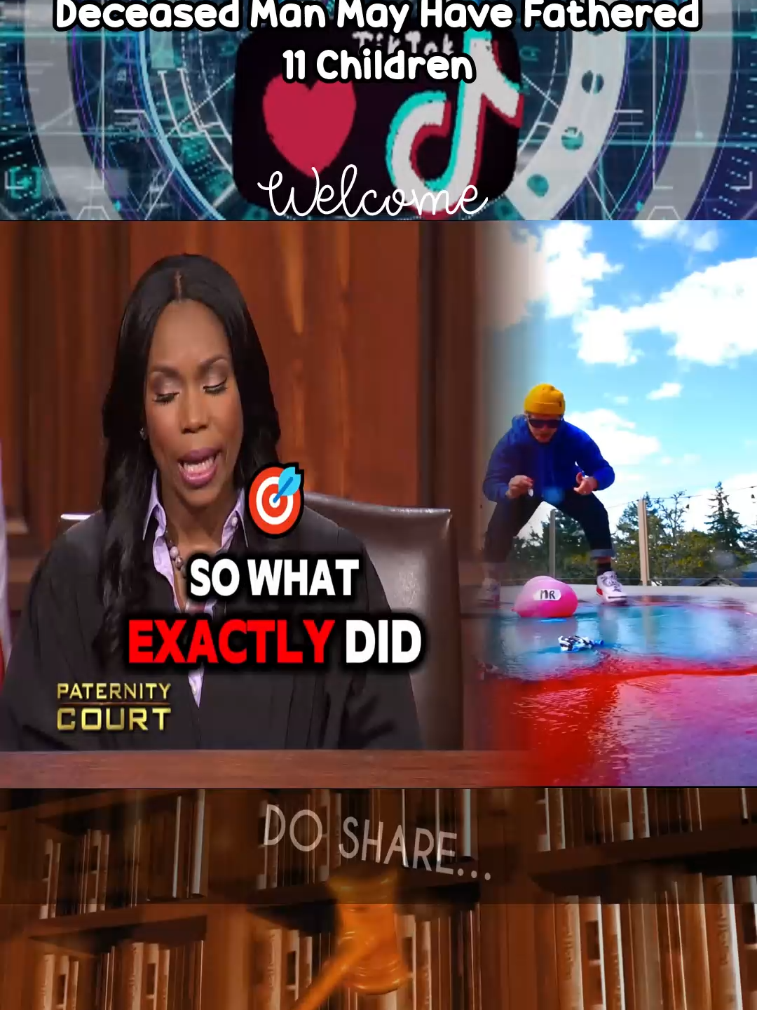 Deceased Man May Have Fathered 11 Children - Part 03 #court #courtroomdrama #trialwatch #legaltiktokviral #courtroom #judge