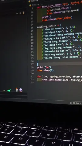 Walang ibang katulad mooooo. #naiilang #lejohn #programming #python #lyrics #lyricsvideo #fyp #eddieme 