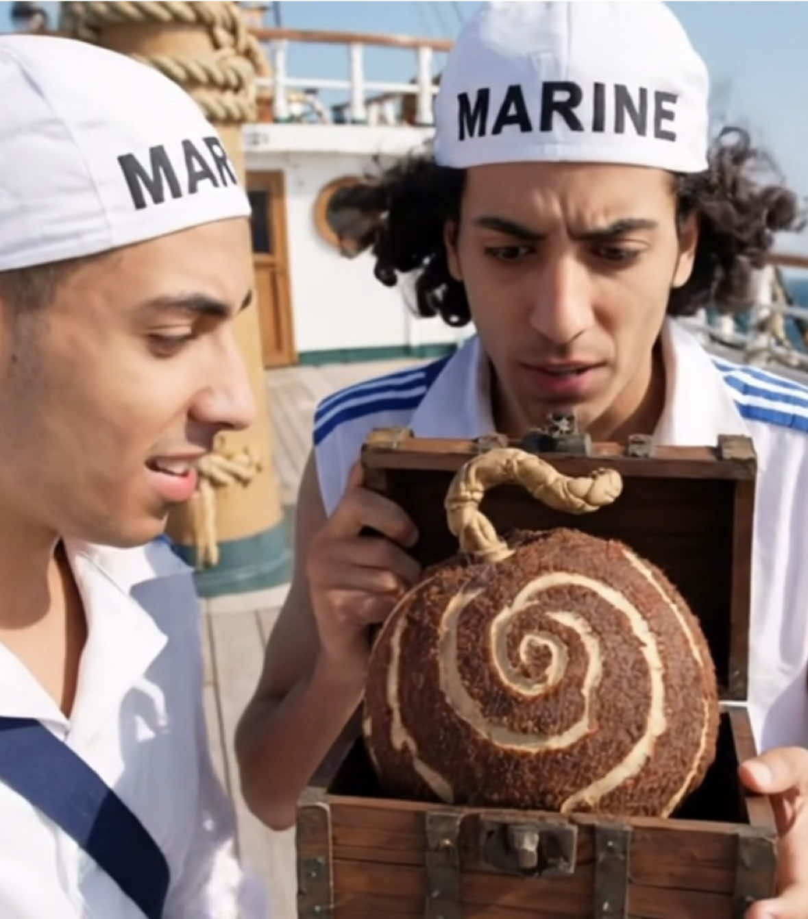 Malik et Karim trouvent un fruit du démon … #Vlog #onepiece #ia #manga
