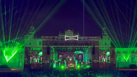 Awesome show! Thx to my genius team! Insane ambiance! Once of the best audiences ever! Muchas gracias Sevilla! #music #electro #electronicmusıc #seville #jeanmicheljarre #jarrelive2025 #livemusic