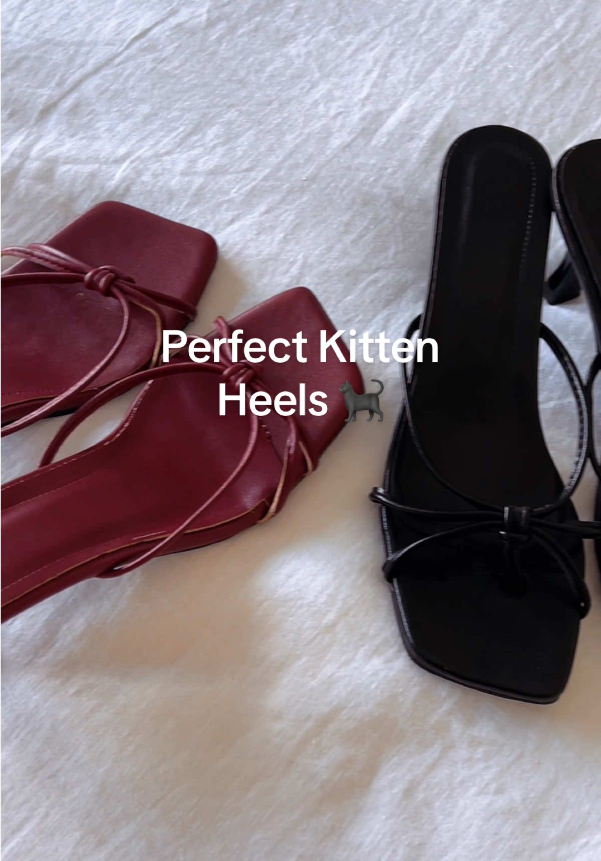the perfect kitten heels 👠 #KittenHeels #ChicStyle #ComfyHeels #FashionFinds #DealsForYouDays #TikTokFashion #ElegantVibes #MinimalistStyle #HeelsUnder50 #WardrobeGoals