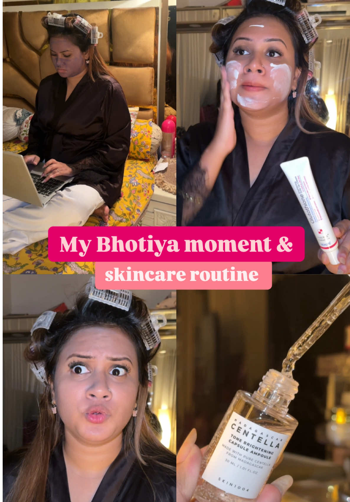 My bhotiya moment &skincare @Shaajo-সাজো 
