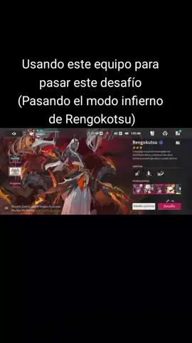Pasando el modo infierno de Rengokotsu y último desafío de persecución sombria