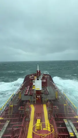 Rough weather day at North Sea 🌊 #seamantiktok #bsmt #seaman #fyp #marinoph #seafarer #lifeatsea 