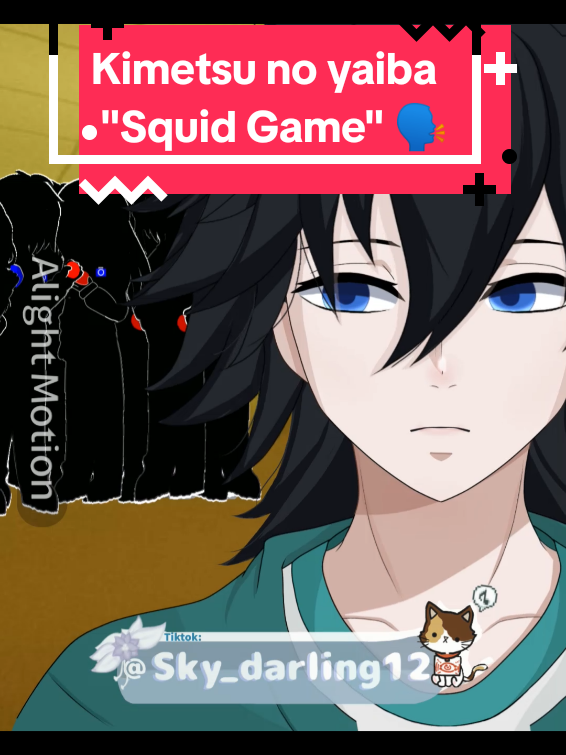 Sangr3 falsa 🟥≠🟦 idea original🌹kimetsu no yaiba Squid Game✨ ✨Espero que disfruten el video. Me tomó dos semanas crearlo debido a mi limitado tiempo disponible. La verdad es que exportar el video fue un desafío. Además de todo la ropa está dibujada por mi, al igual que algunos de los fondos.  Es importante mencionar que mi personaje original (OC) es Kakushi, por lo que no habría podido completar el juego, sin importar cuánto lo intentará.  Tengo sueño :(  Tiktok por favor, no me dejes en el flop me tardé mucho 😭✨ 