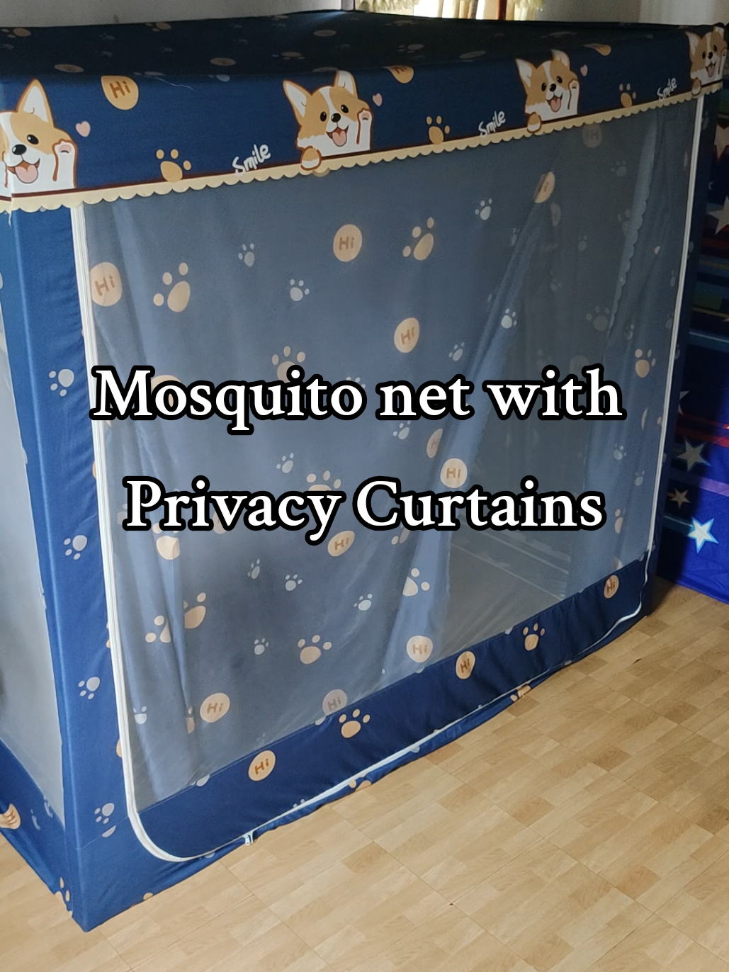 Gusto mo din ba ng privacy pero wala kang sariling kwarto? Ito na ang sagot sa problema mo, mosquito net with privacy curtains lang yan.  Pili ka nalang ng size at design na gusto mo sa yellow basket 😉 #mosquitonet #mosquitonettent  #mosquitonetforbed #kulambo #fyp 