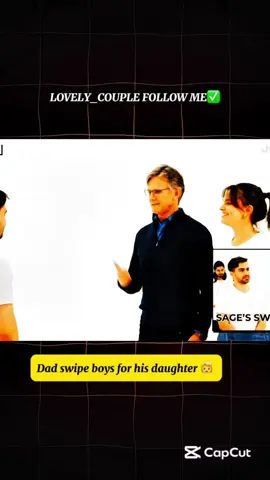 Dad swipe 20 guys for his daughter #dadswipe #swipetrend #swipechallenge #tinderpartner #singleswipe #coupleschallenge #couplelove #chosseone #choserightperson #swipe2engage #trends 