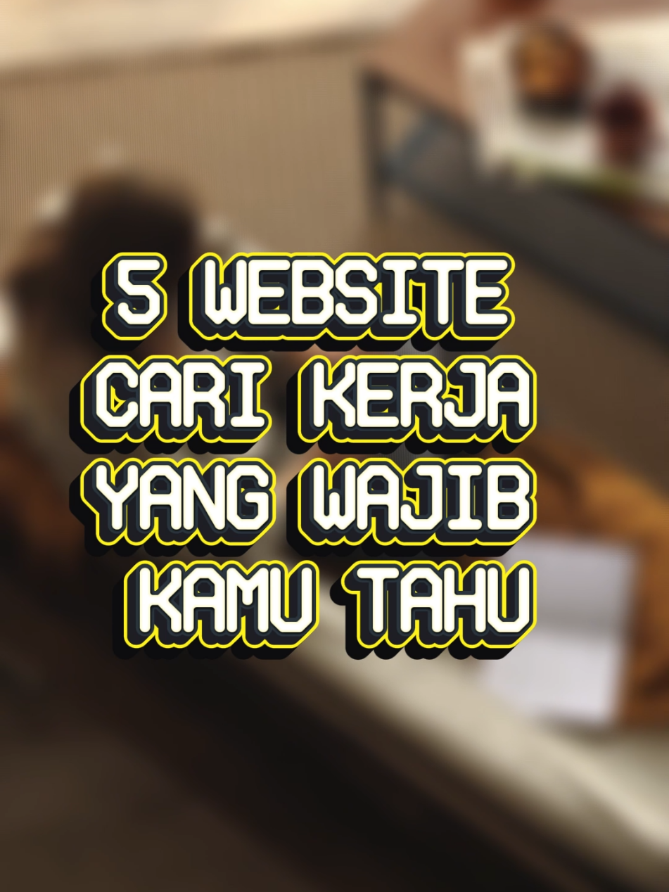 🔍 Masih bingung cari kerja? Cek 5 website ini, bisa kerja dari mana aja! 💬 Pernah pakai yang mana? Drop di komentar! ⬇️ #FreelancerIndonesia #KerjaRemote #LowonganFreelance #Freelance #Loker #Mahasiswa #freshgraduate #KomunitasFreelancer 