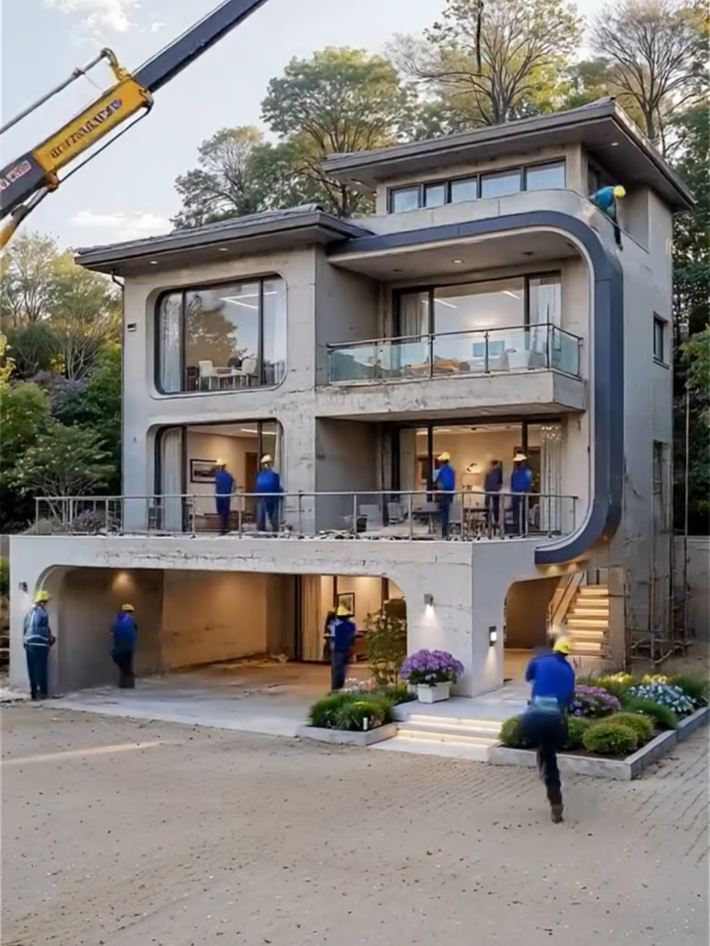 Beautiful house designs, easily designed by AI.