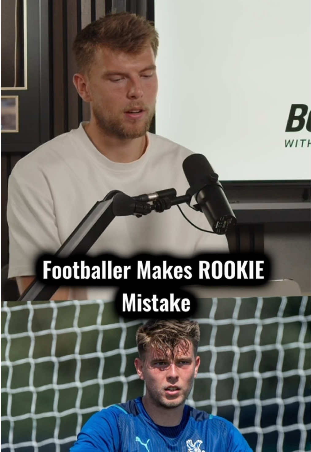 Footballer Makes ROOKIE Mistake… 🤣 Be sure to check out @stndrd.clo  @bryonperformance @Ollie  #fyp #football #footballtiktok #PremierLeague #crystalpalace #academyfootball #managers #royhodgson 