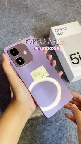 rekomendasi handphone cantik 1 jutaan 🫶🏻 #unboxingvideo #oppoa5i #oppo #ungu #purple #handphone #unboxinghp #fyp #fypage #masukberandafyp 