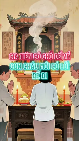 Gia tiên có chỗ để về thì con cháu mới có lối để đi #tamlinh #cuuhuyenthatto #giatien #samhoi #kinhsamcuuhuyenthatto #thocung #tiktok 
