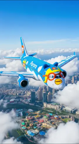 Pororo Airlines is taking off… and it’s anything but normal! 🐧💺 Expect dancing, chaos, and flying penguins. Would you board this flight? 🤣 #PororoFlight #ComedyTikTok #ViralSkits 
