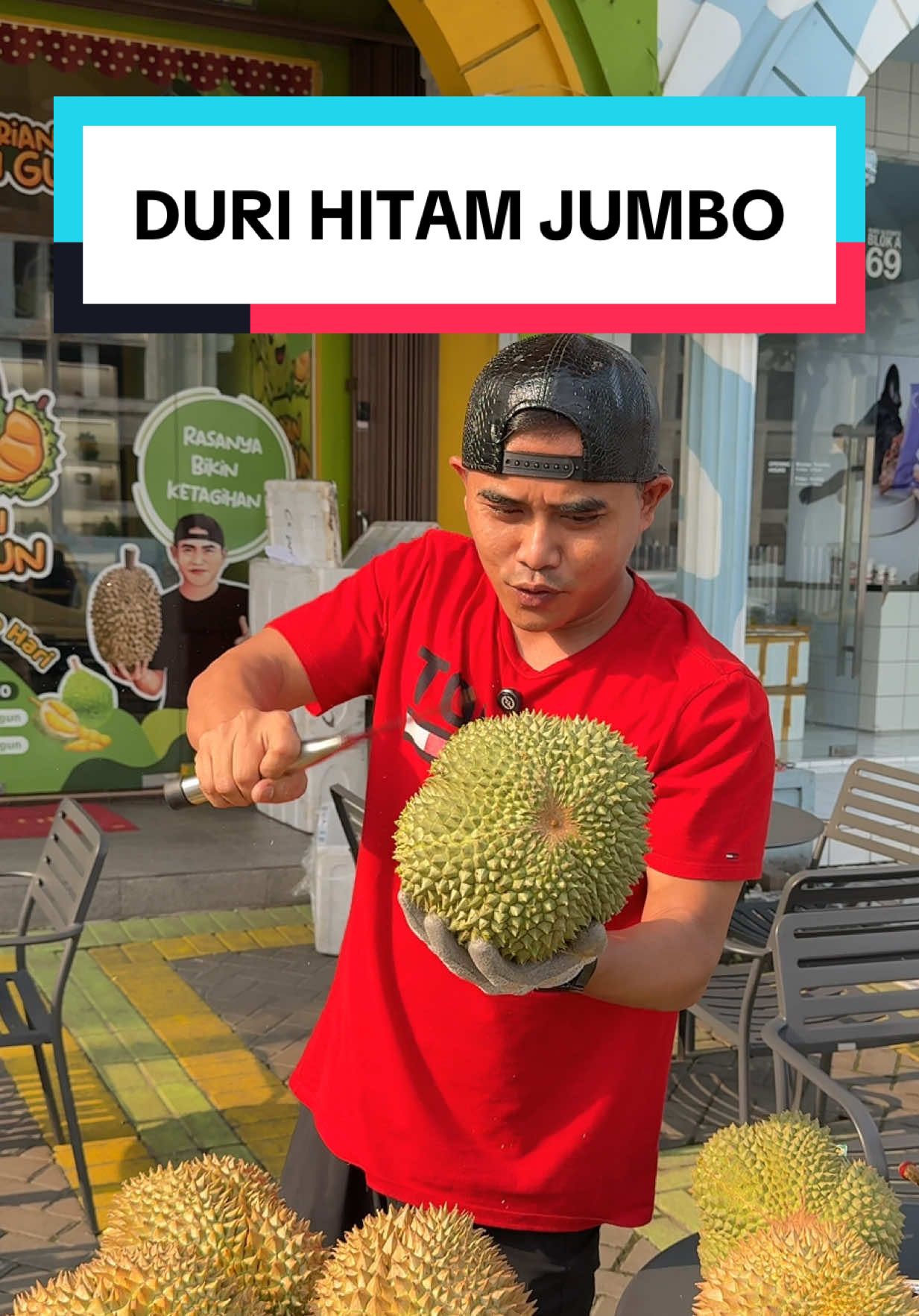 DURIAN DURI HITAM BESAR … 🤤🤤🤤 #fypツ #fyp 
