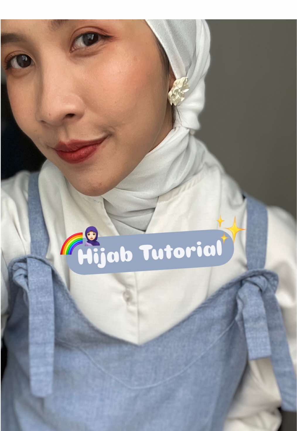 Sefruit tutorial ngasallll  #tutorial #tutorialhijab #dailyvlog 