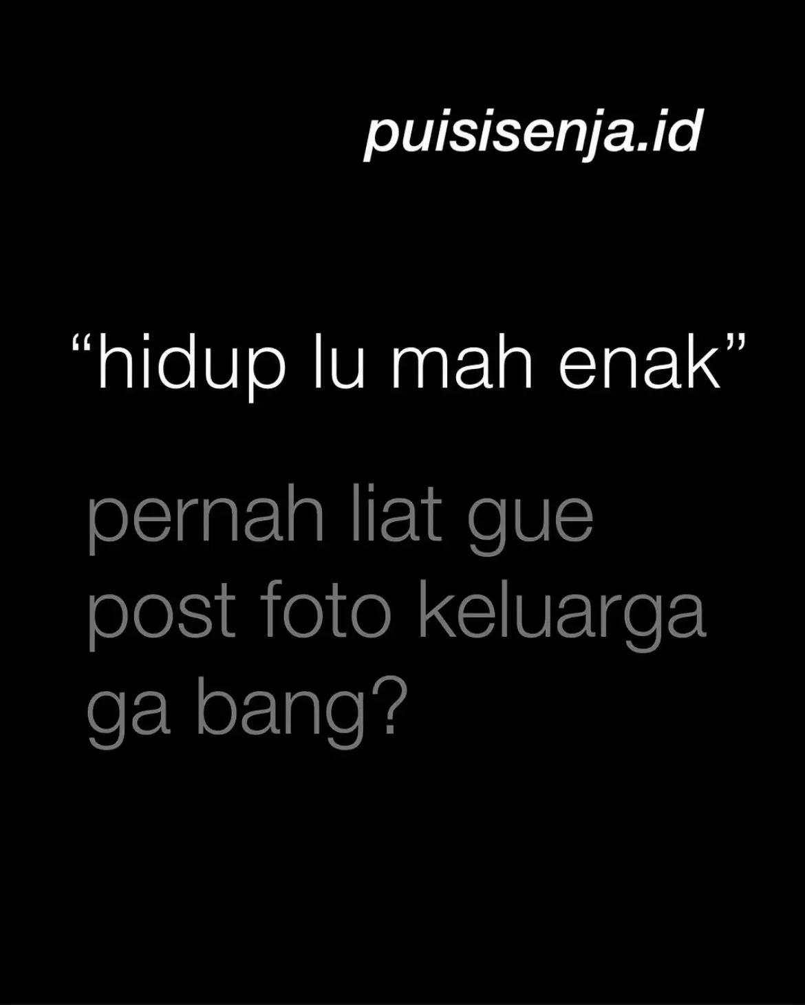 Sekarang lg proses bangun keluarga sendiri :)