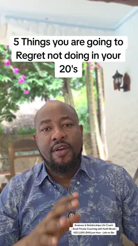 5 Things you are going to Regret not doing in your 20's 