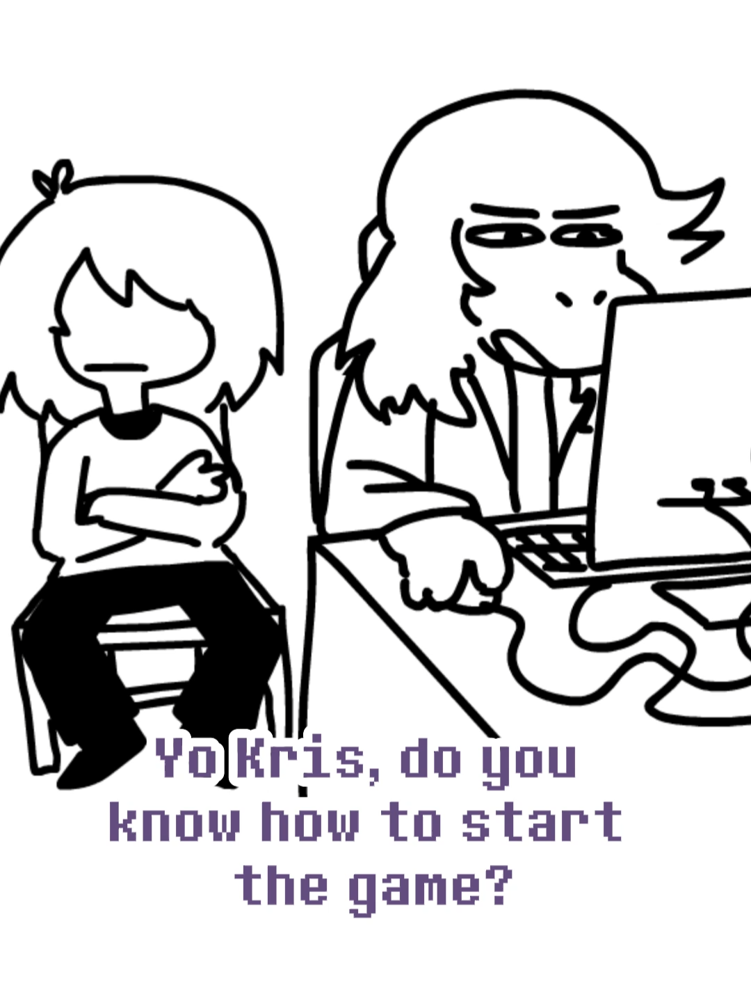 #deltarune #krusie