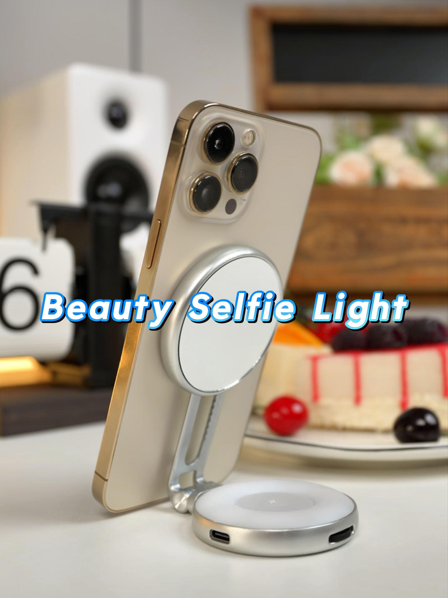The best thing to have for taking better pictures.😍 A foldable magnetic fill light that even comes with a mirror for selfies and also doubles as a phone stand! #photography #light #selfie #filllight #shooting #selfielight #ringlight #contentcreatortools #Vlog #phoneaccessories #magneticlight #contentcreator #telesin #dealsforyoudays #EuhomyIceMaker #Euhomy #SuperBrandDay #EuhomySuperBrandDay